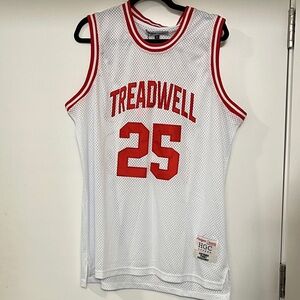 🏀⛹🏾🏀 Penny Hardaway White and Red Treadwell #25 Mesh Basketball Jersey Size XL